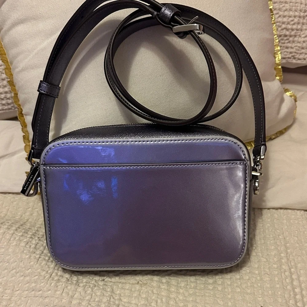Kate Spade Iridescent Purple Crossbody Bag